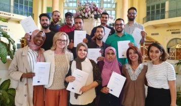 DWA organized a training for journalists from across Libya and working for different media outlets.